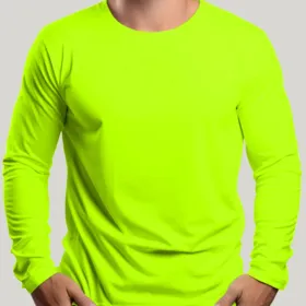 SkyLine-High-Visibility-Long-Sleeves-Shirt-neon-green