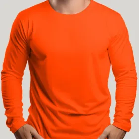 SkyLine-High-Visibility-Long-Sleeves-Shirt-neon-orange