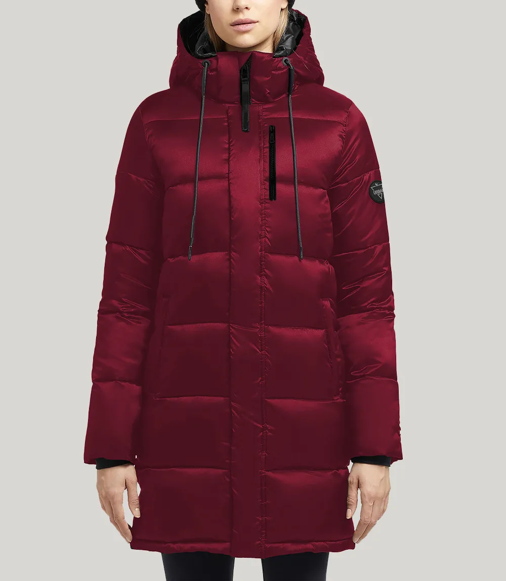 Moderate hooded puffer online jacket