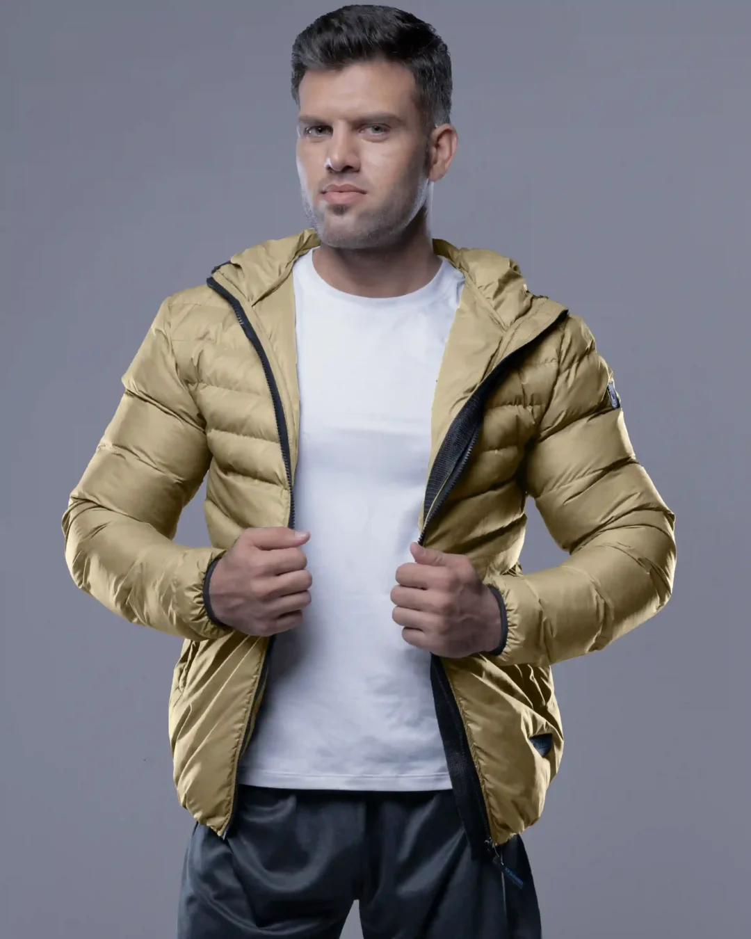 Austin Puffer Jacket with Hood