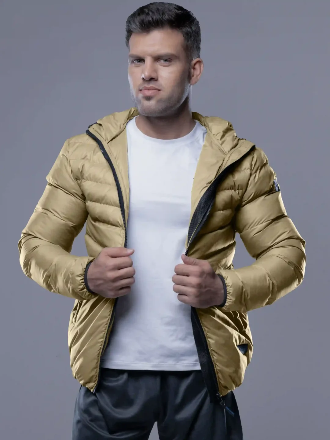 Austin Puffer Jacket with Hood