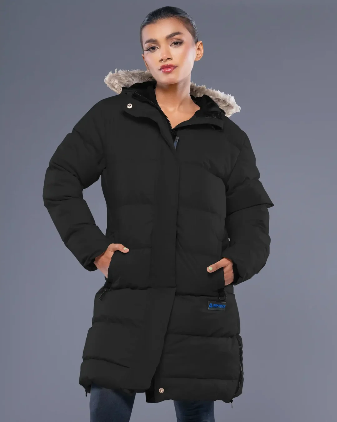 Ella Hooded Parka Jacket For Women