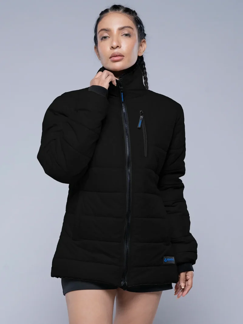 Azaria Puffer Jacket-black