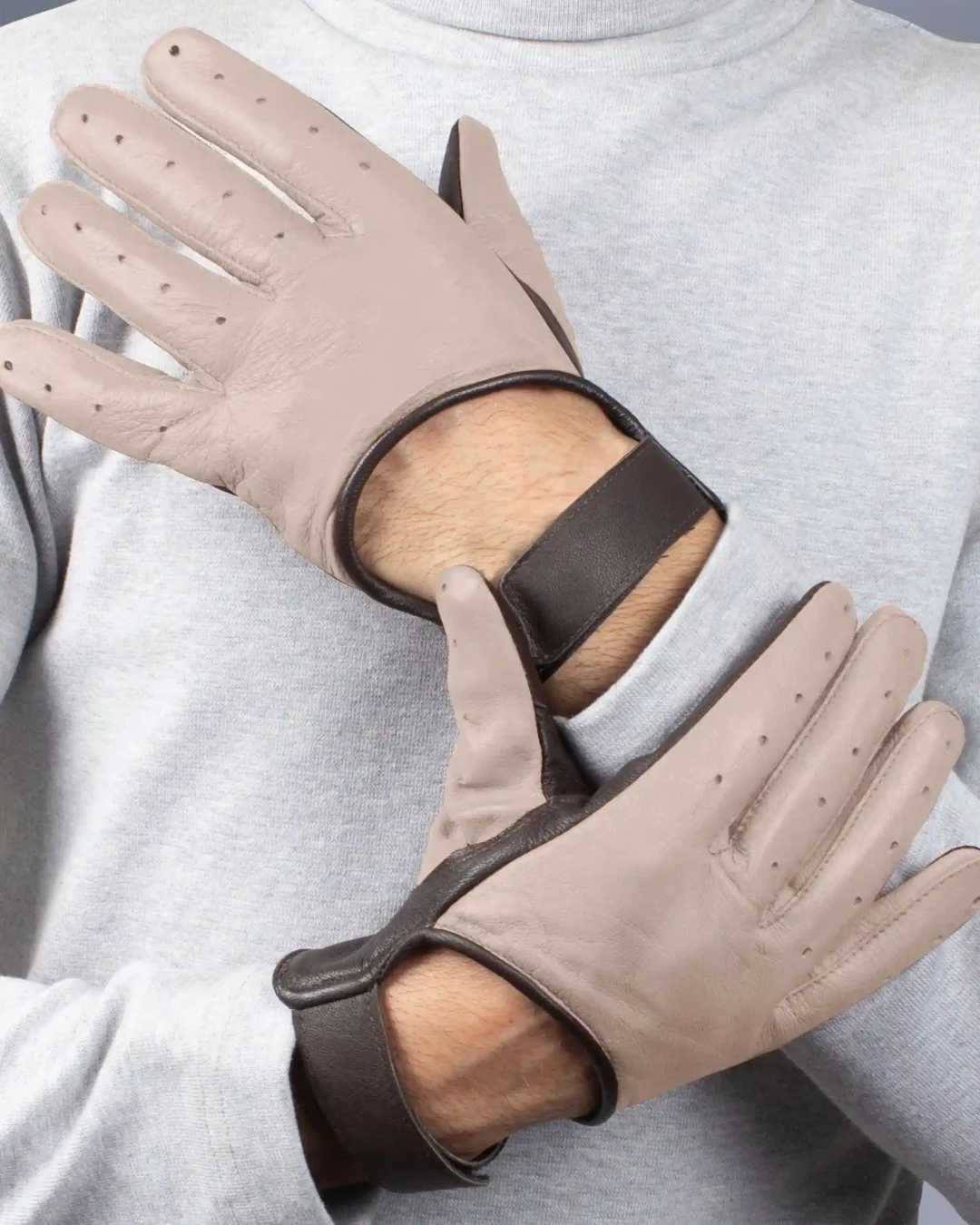 Harrison Deerskin Leather Gloves for Men