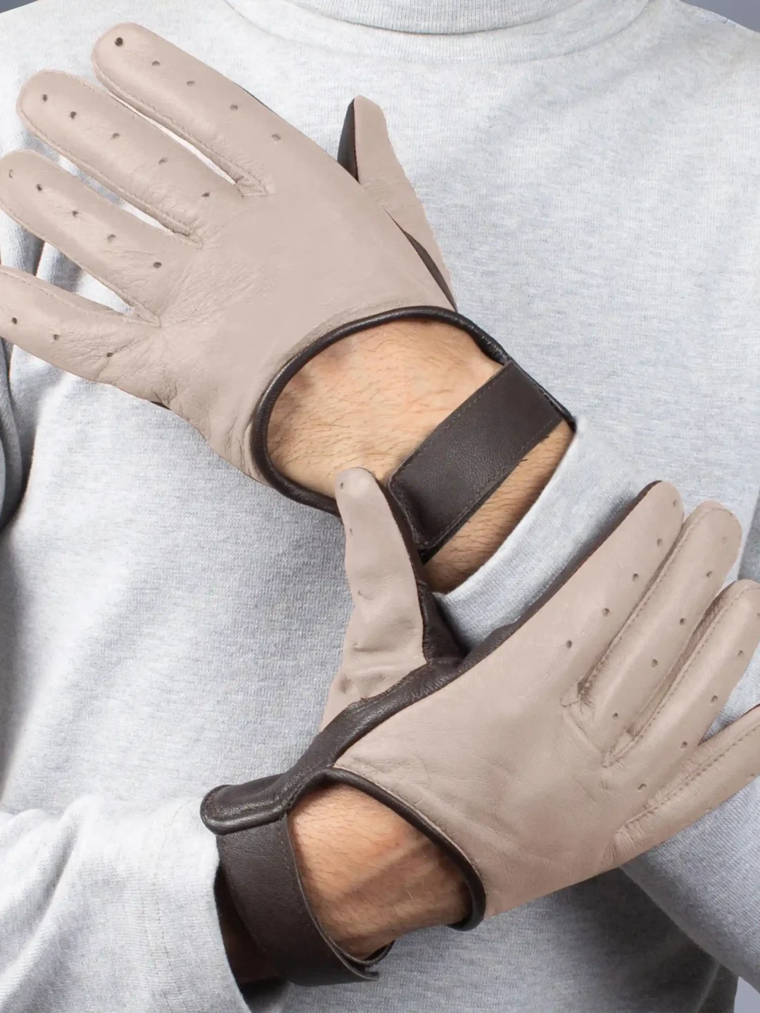 Harrison Deerskin Leather Gloves for Men