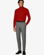 Kyle Long Sleeves Ribbed Turtleneck