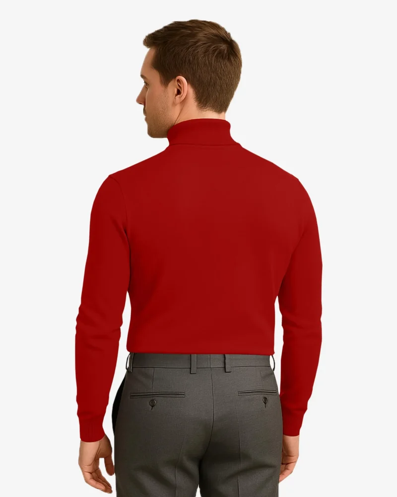 Kyle Long Sleeves Ribbed Turtleneck