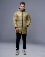 Alton Parka Premium Puffer Jacket-Beige