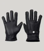 Spectre men’s cashmere lined leather gloves