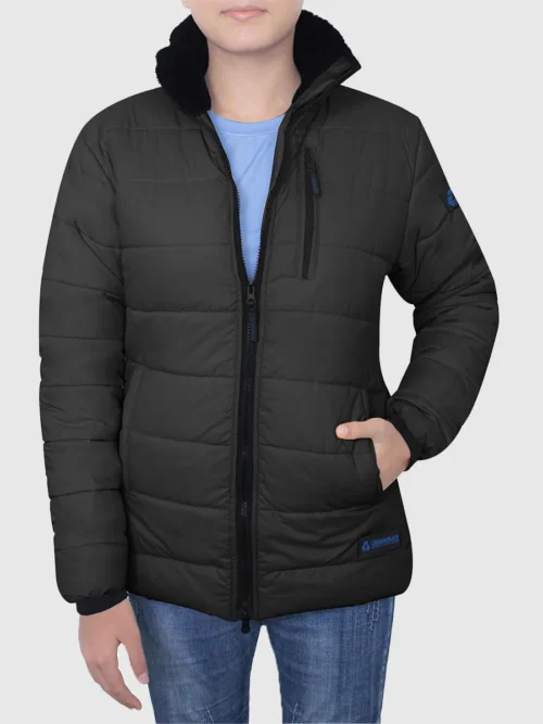 Azaria Puffer Jacket-Dark grey (3)