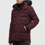 Carlos duck down jacket - maroon