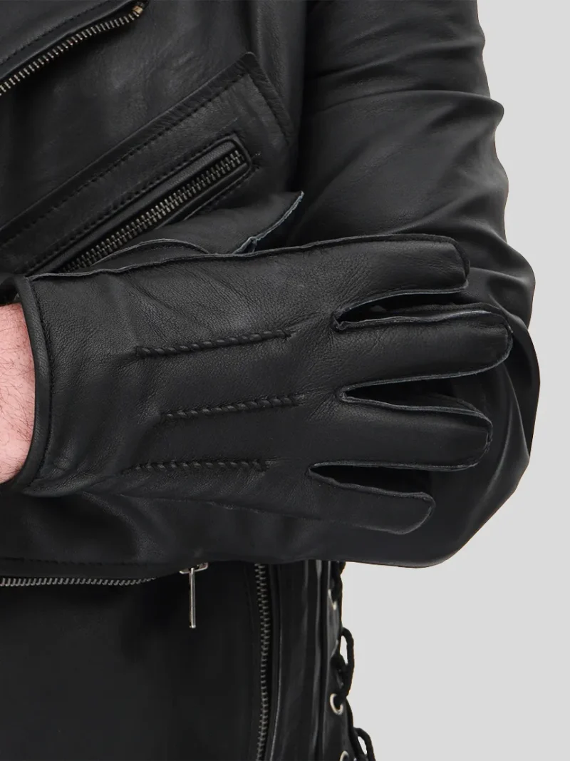 mens lined leather gloves