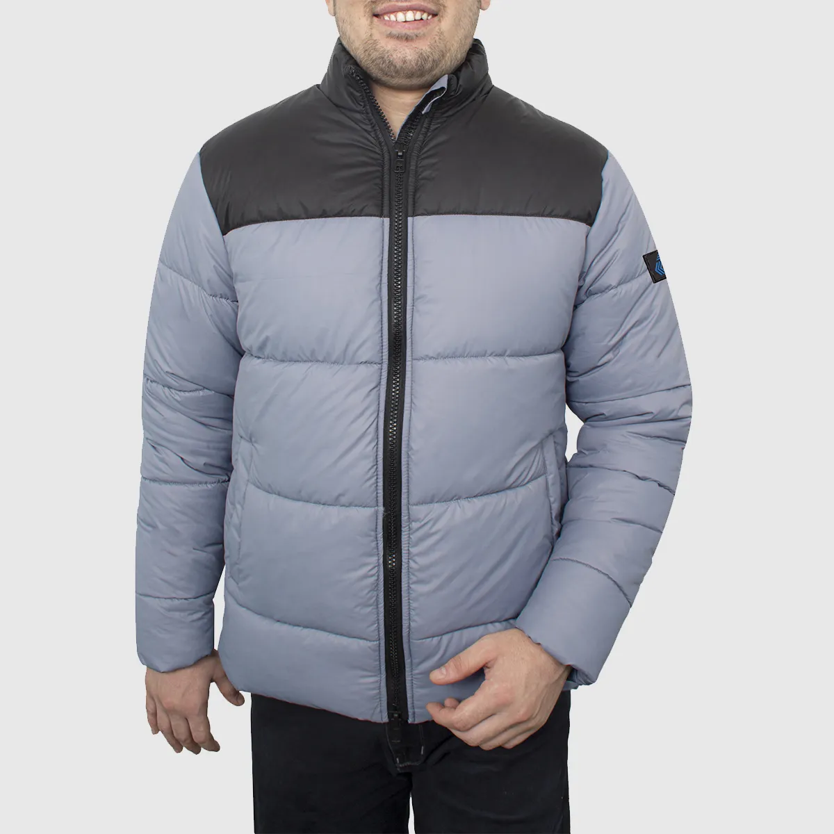 Calvin Klein Jeans TWO TONE PUFFER JACKET - Chaqueta De Invierno China Blue Black C1822t0dm K11