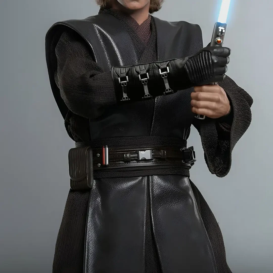 Skywalker Gauntlet Real Leather Gloves for Men - Single Glove