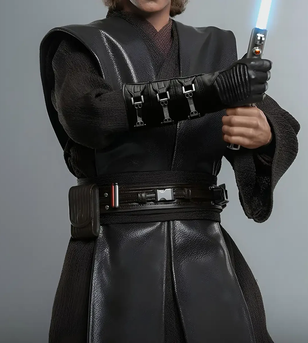 Skywalker Gauntlet Real Leather Gloves for Men - Single Glove