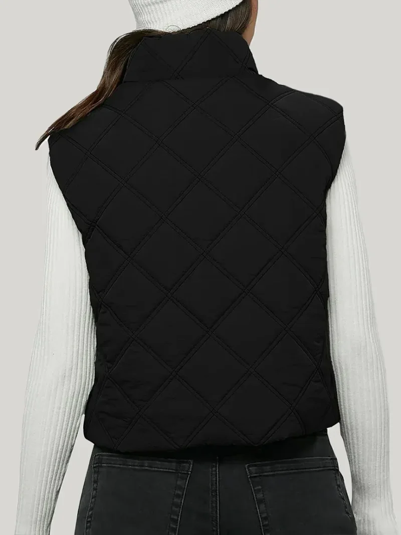 Levia Zip Up Puffer Vest for Women