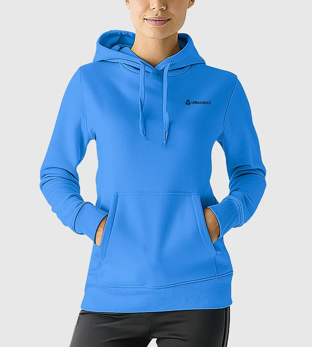 Eulene Women Sun Protection Hoodie-Blue (1)