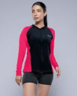 Carla Full Zip Long Sleeve Rash Guard