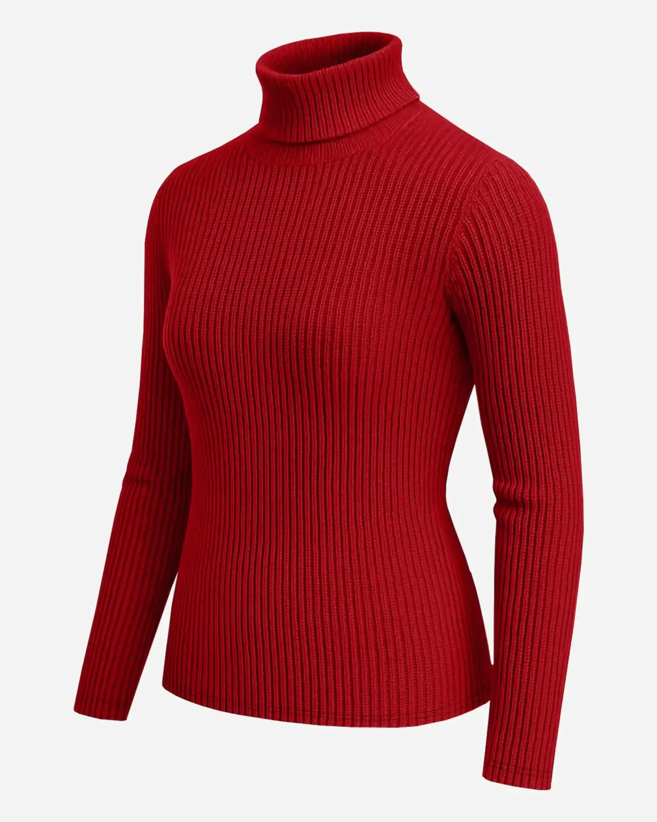 Jane slim fit turtleneck side angle