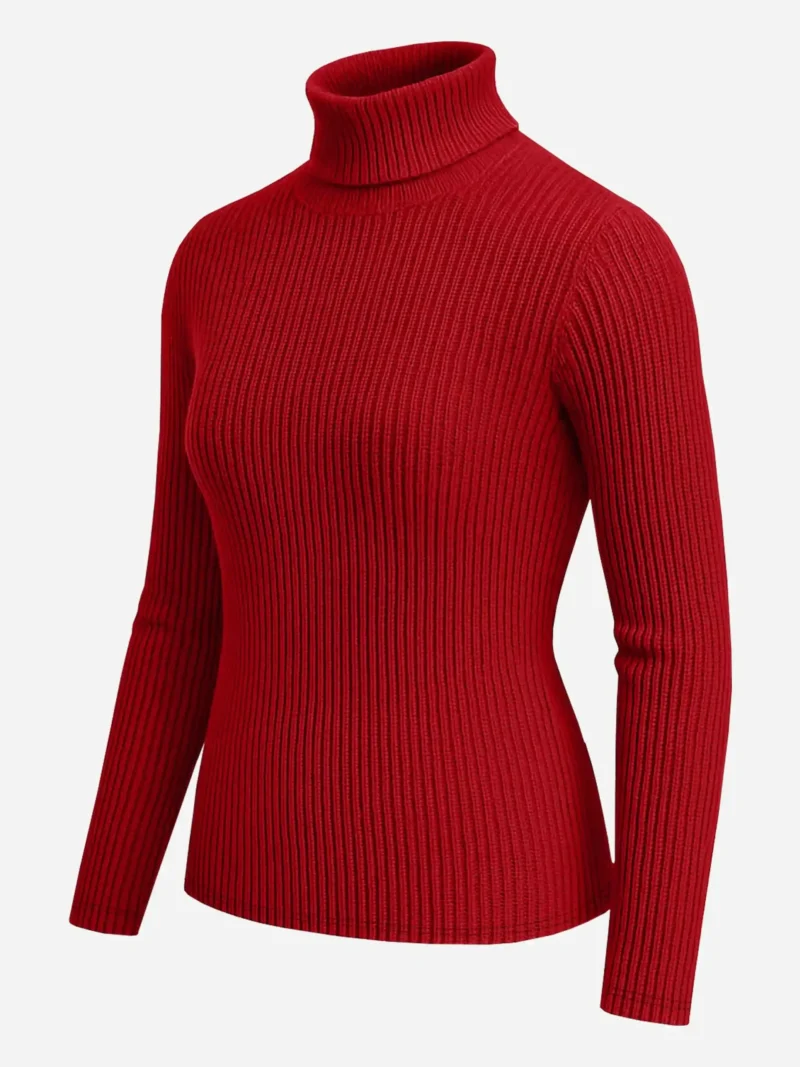 Jane slim fit turtleneck side angle