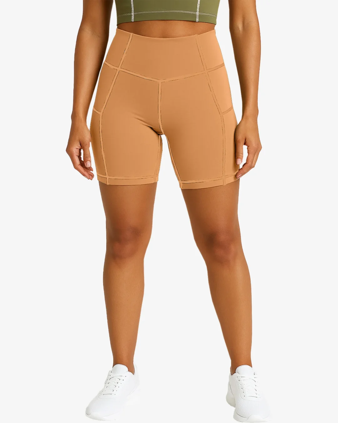 Camilila Seamless High-Waist Yoga Shorts