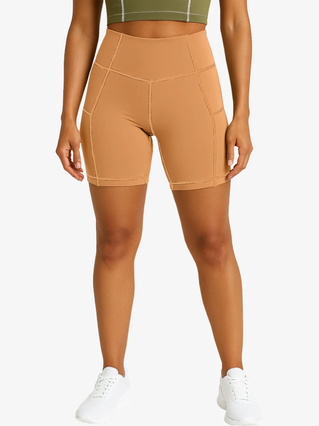 Camilila Seamless High-Waist Yoga Shorts