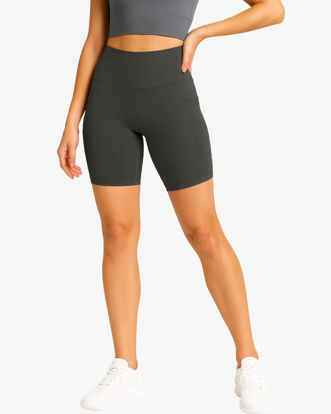 New Bells High-Rise Pocket Yoga Shorts
