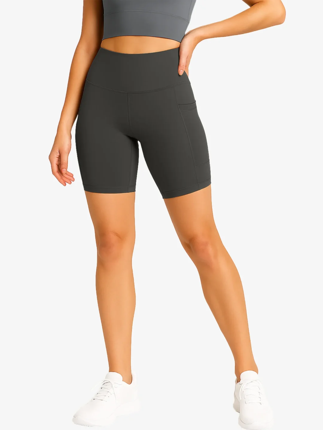 New Bells High-Rise Pocket Yoga Shorts