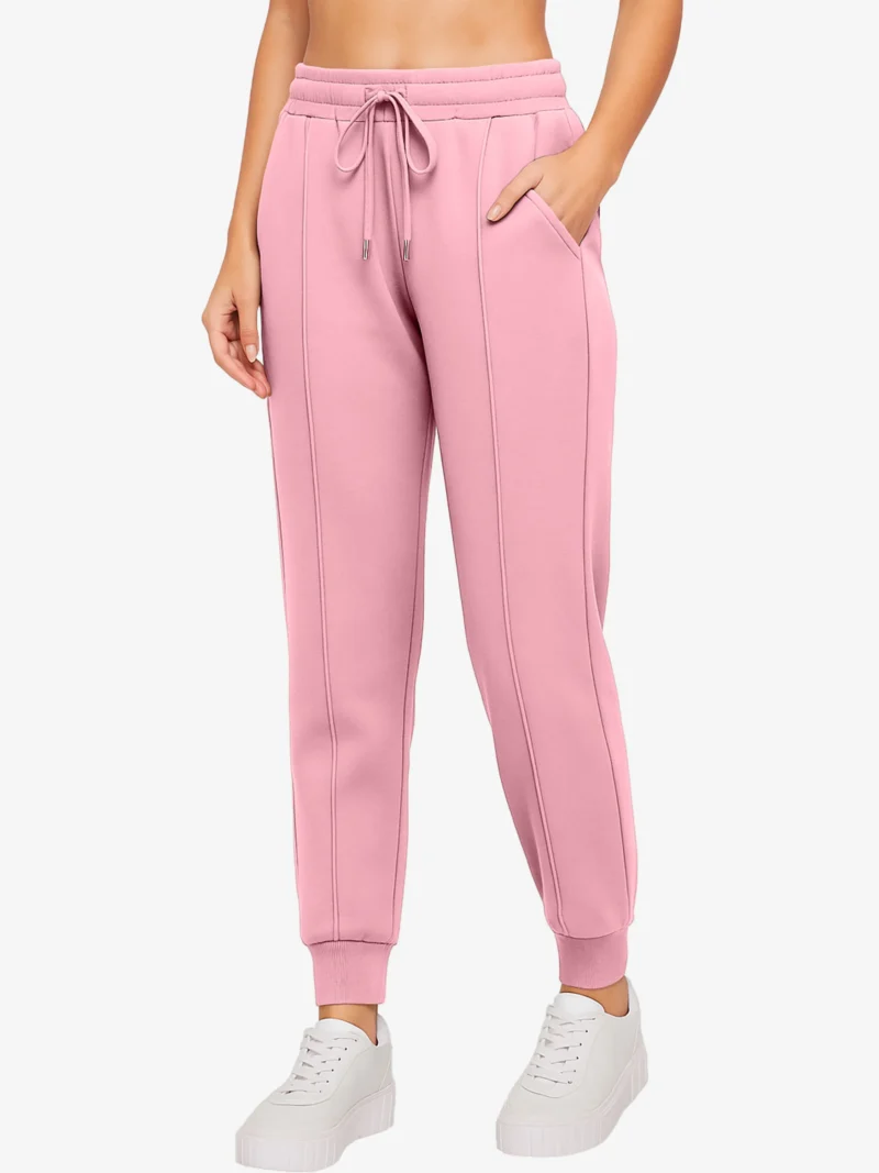 Curves High-Waist Stretch Training Trousers for Women