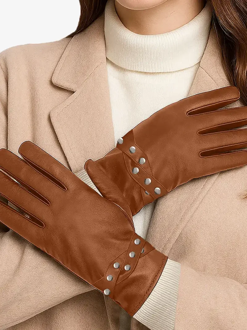 Esphine Premium Women's Leather Gloves