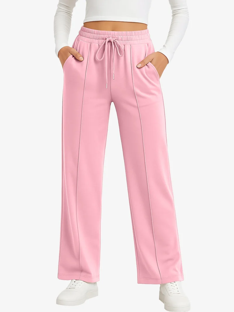 Mauve Women's Loose Fit Training Trousers