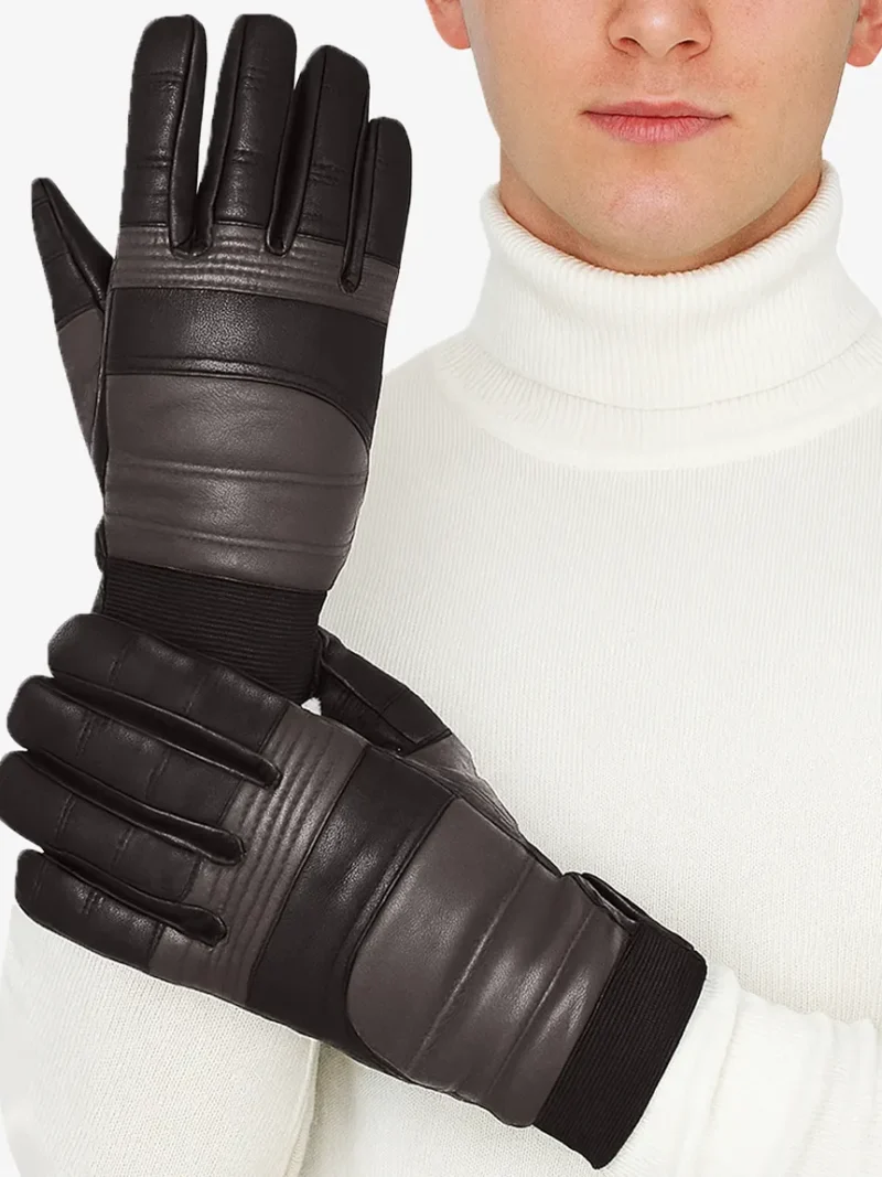 Oxna Premium Leather Work Gloves for Men