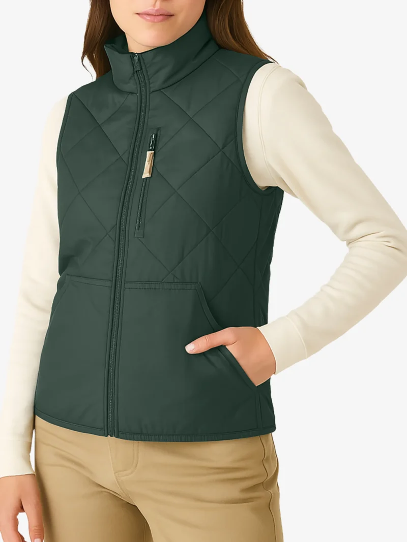 Snova Classic Quilted Winter Puffer Vest
