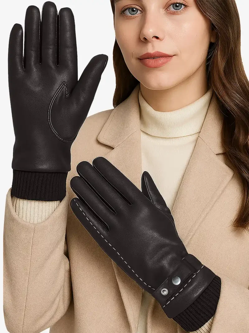 Sophie Premium Ladies Leather Gloves
