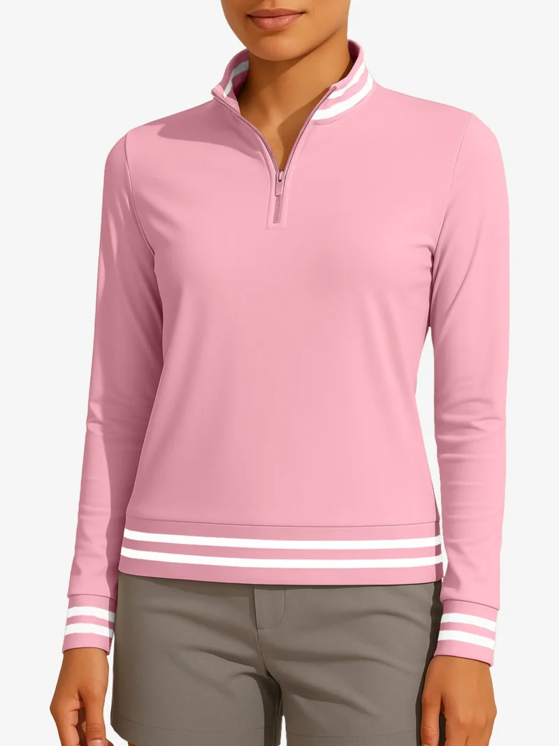 Zyrah Long Sleeve Performance Golf Shirt