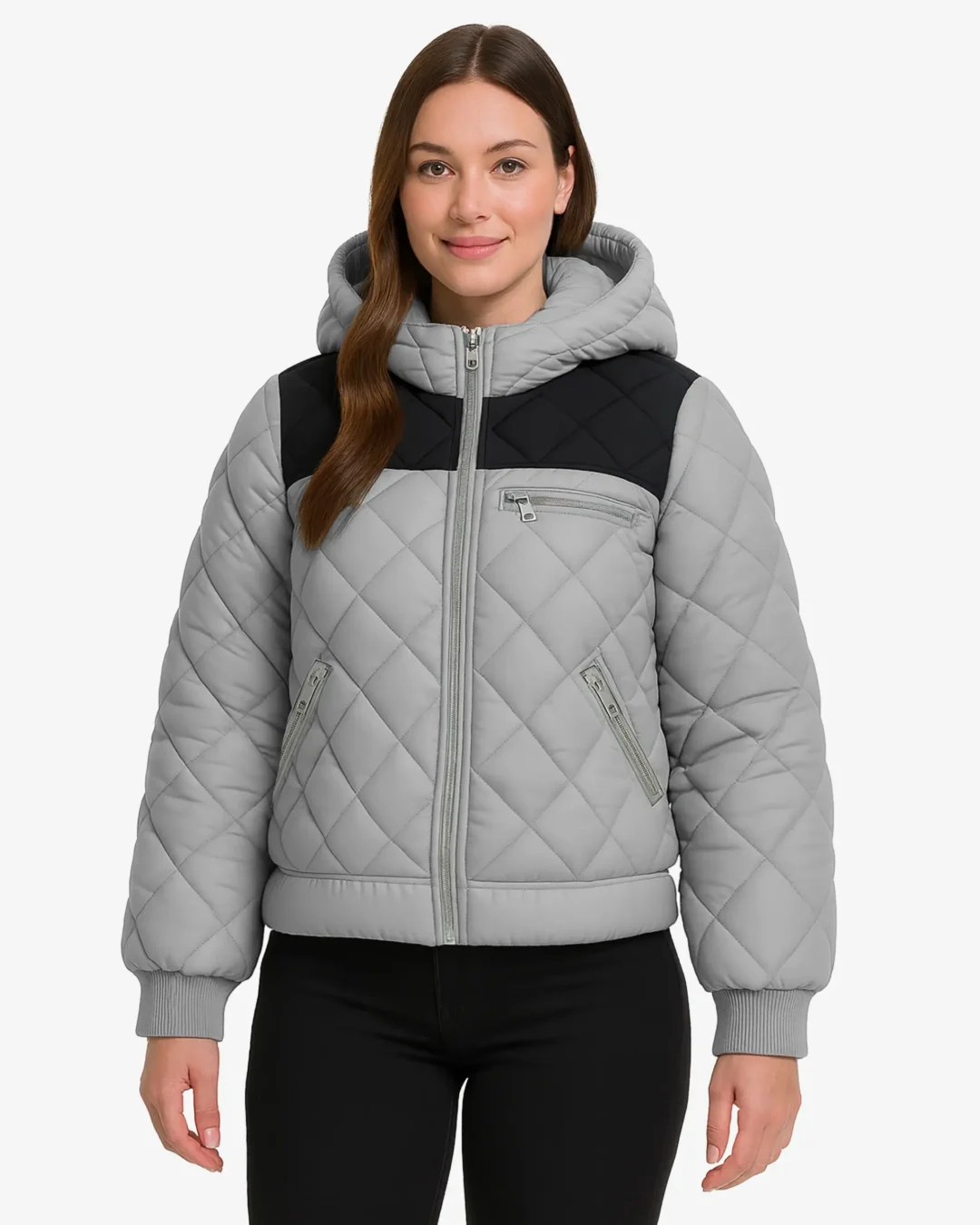 Blizzard Edge Quilted Hooded Puffer Jacket