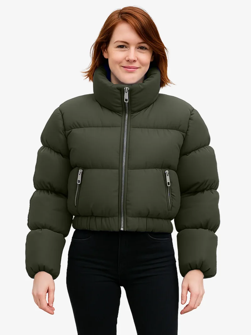 Edge Cropped Women’s Puffer Jacket