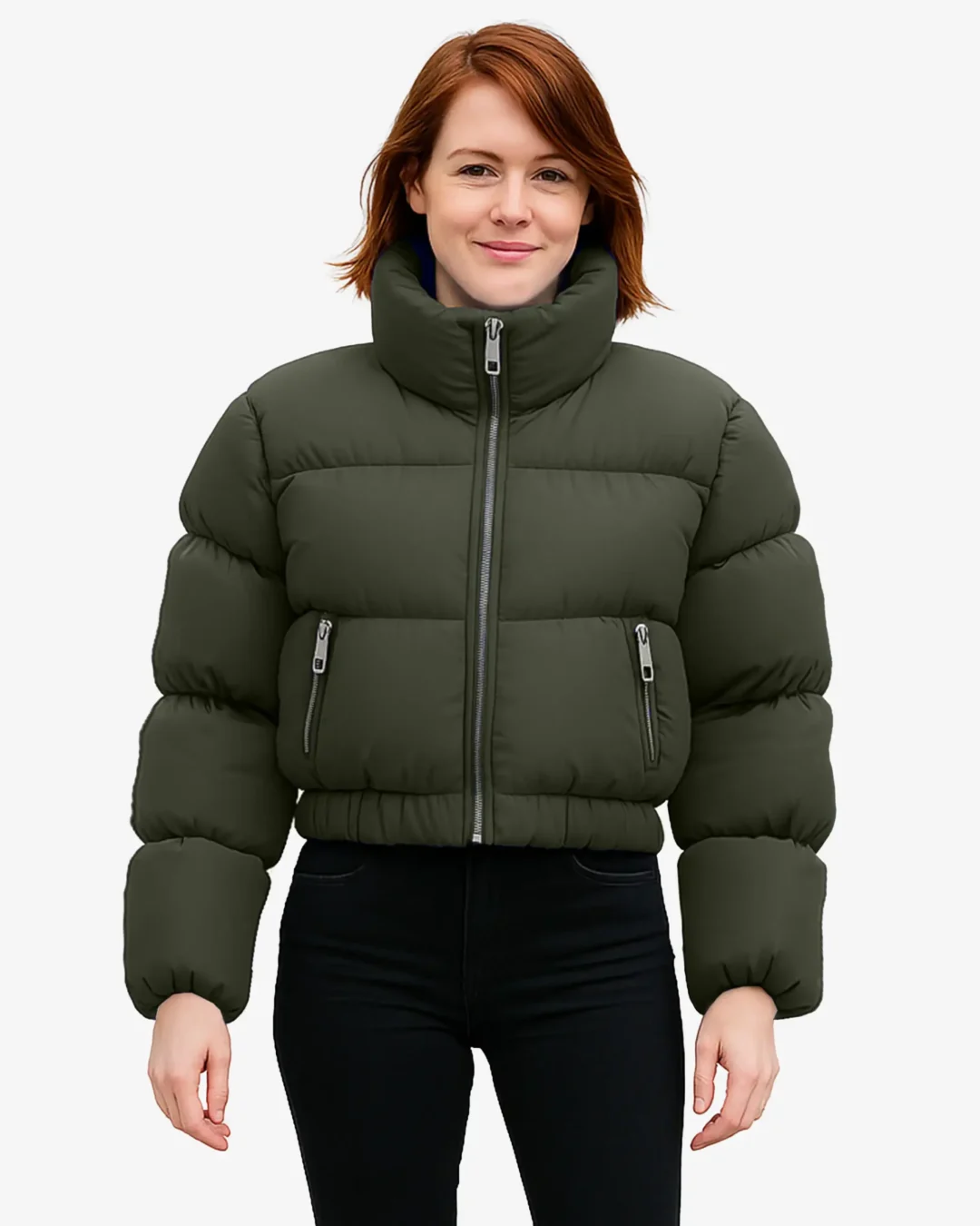 Edge Cropped Women’s Puffer Jacket