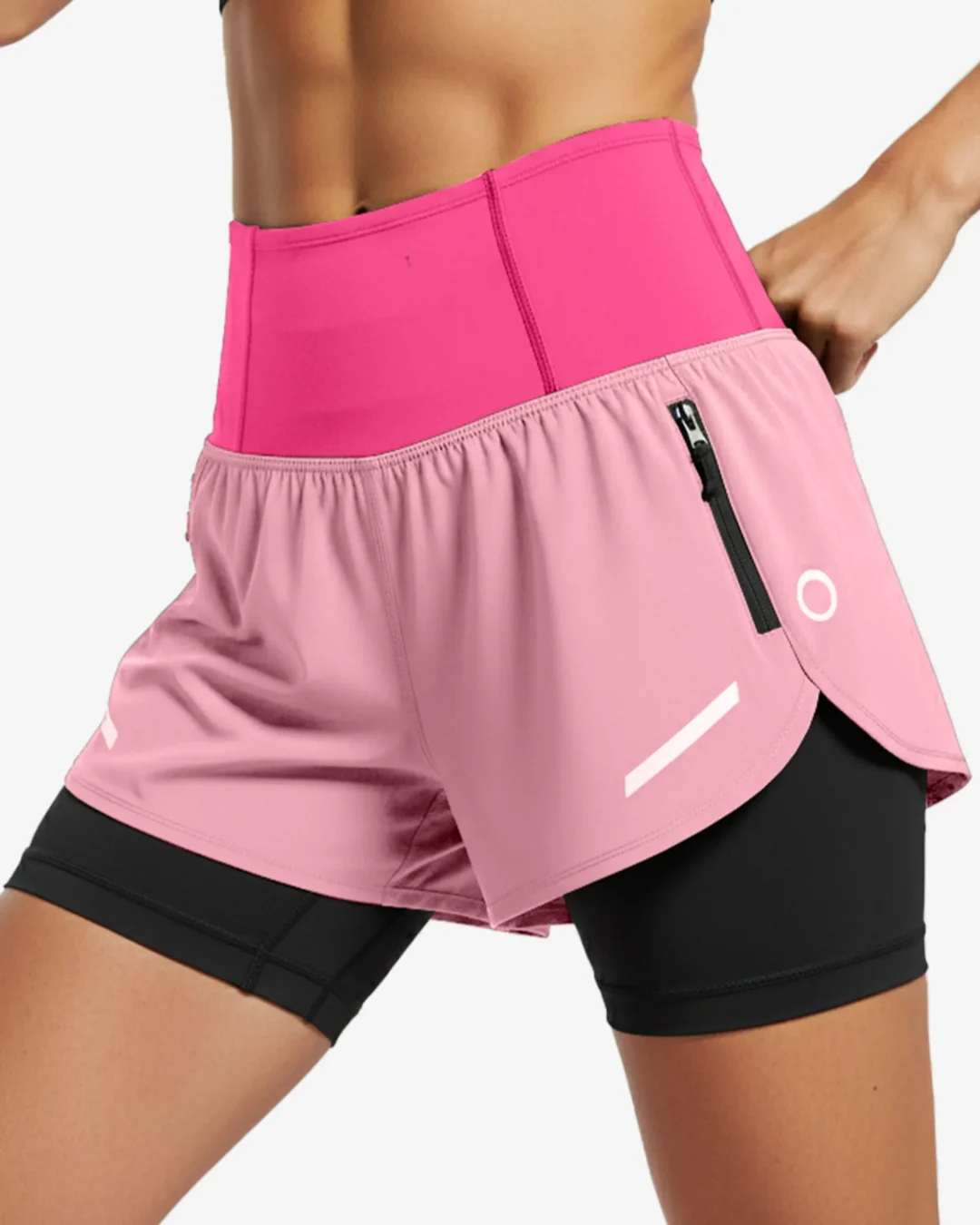 Flexi High Rise Run Shorts
