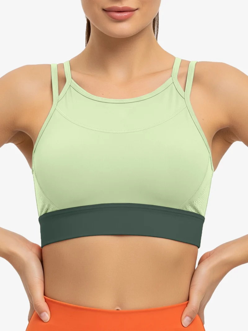 Seron High Neck Yoga Sports Bra