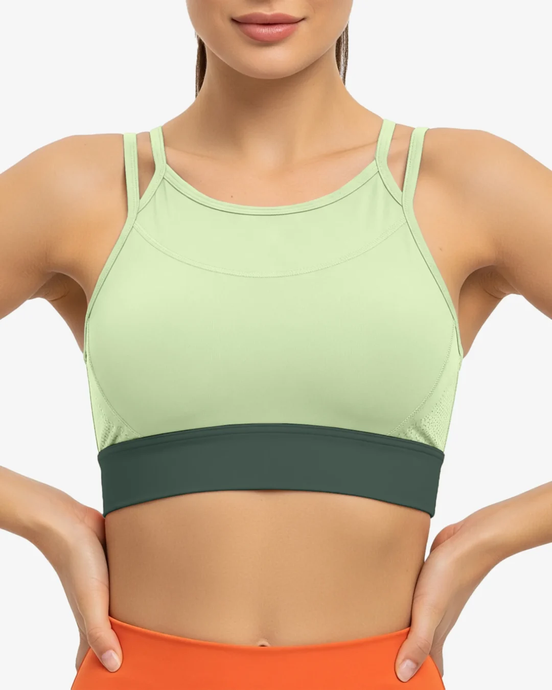 Seron High Neck Yoga Sports Bra