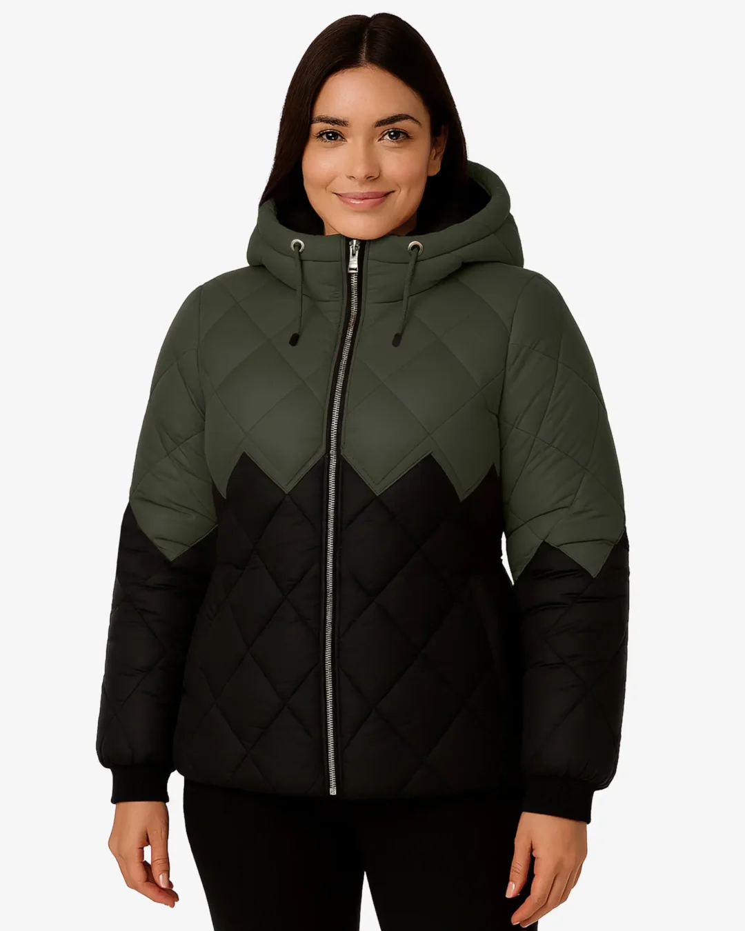 Shadow Blaze Women’s Hooded Winter Puffer Jacket