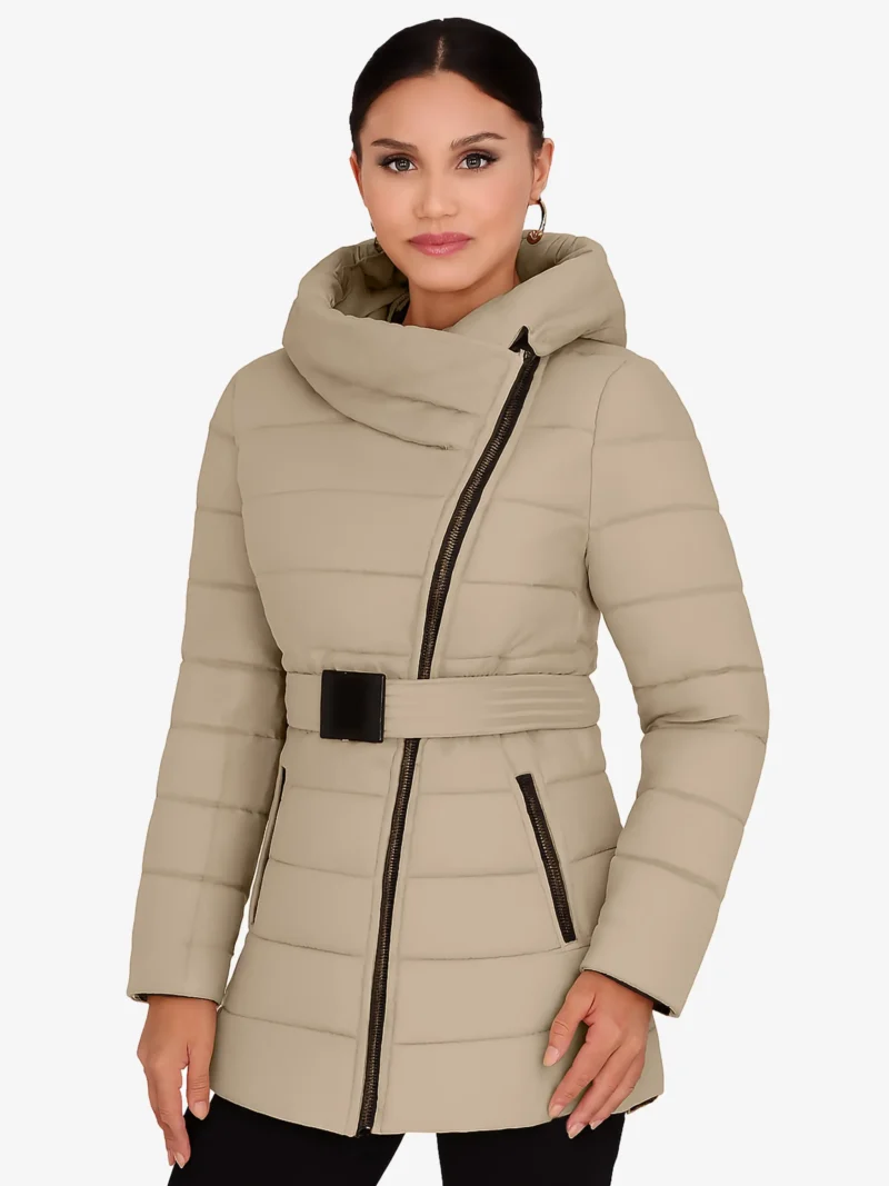Vanilla Vibe Women’s Long Puffer Jacket