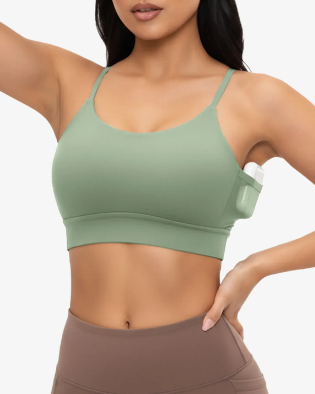 Vibrex Pocket Yoga Sports Bra