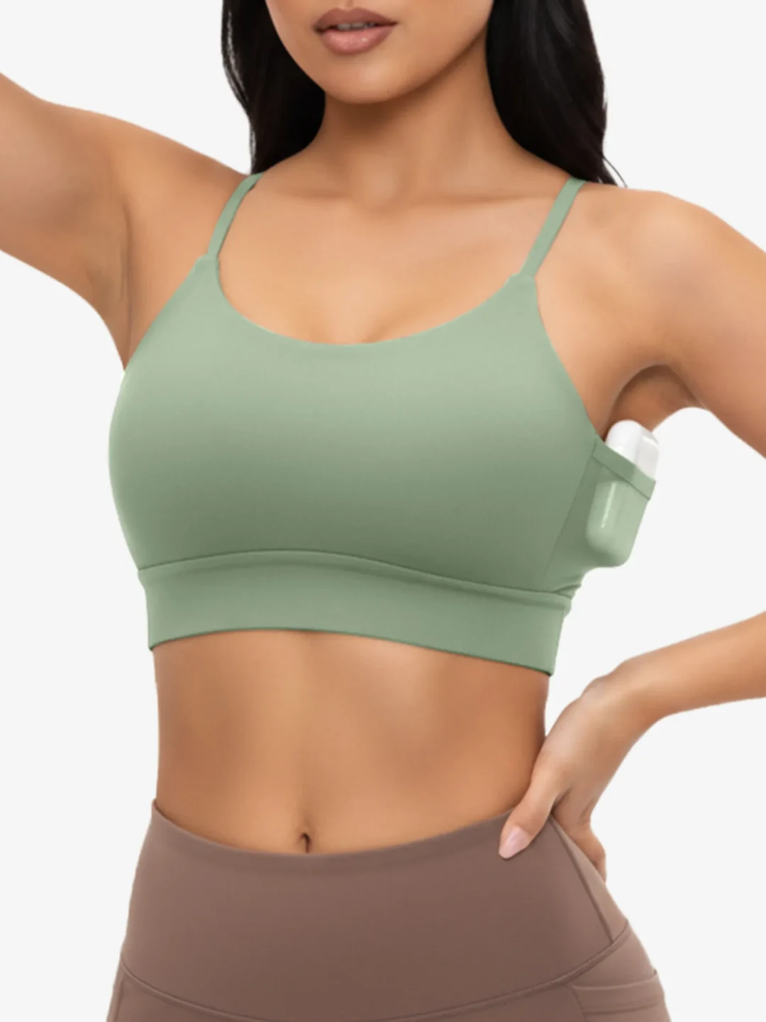 Vibrex Pocket Yoga Sports Bra