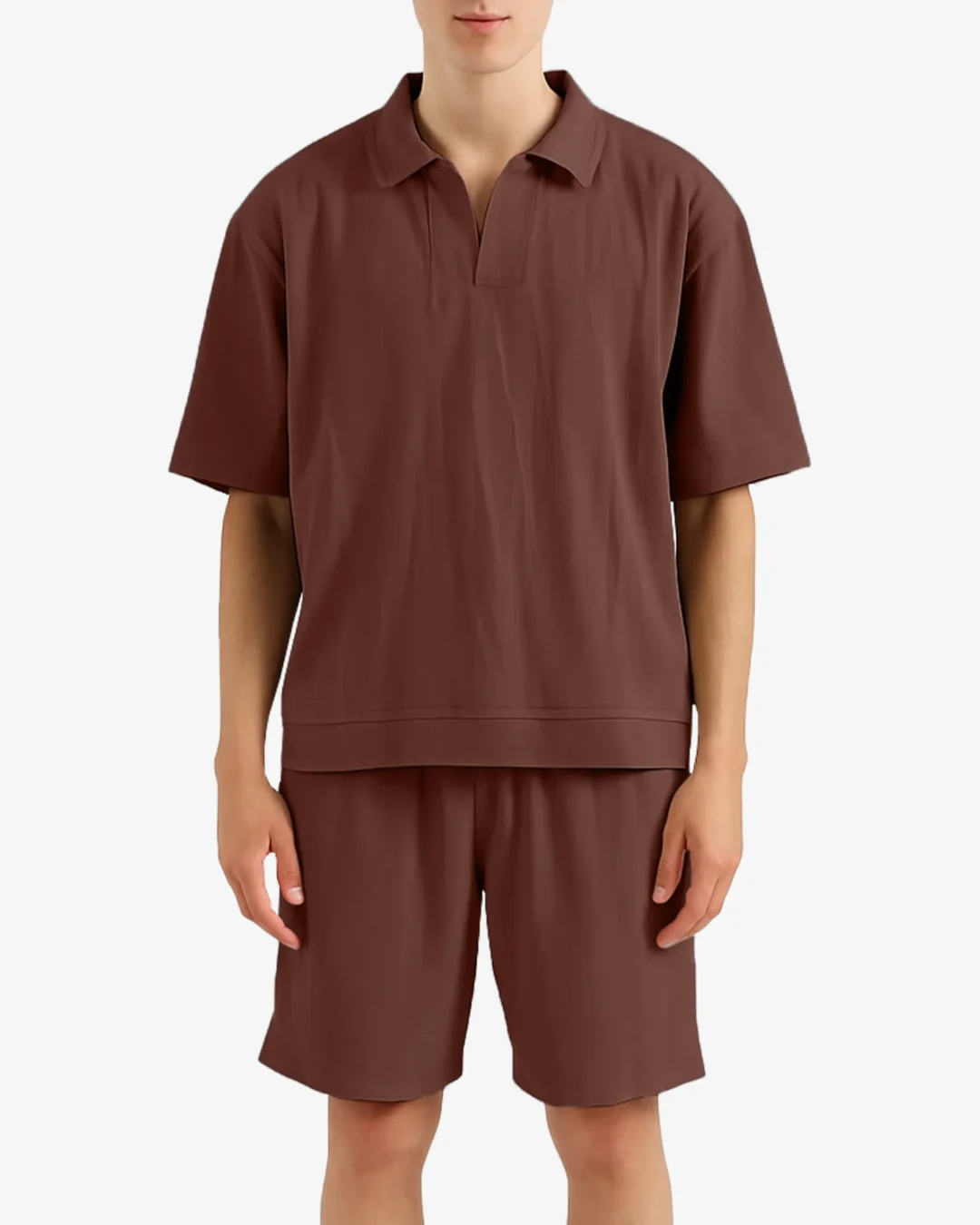 Chalk Men’s Casual Two Piece Set