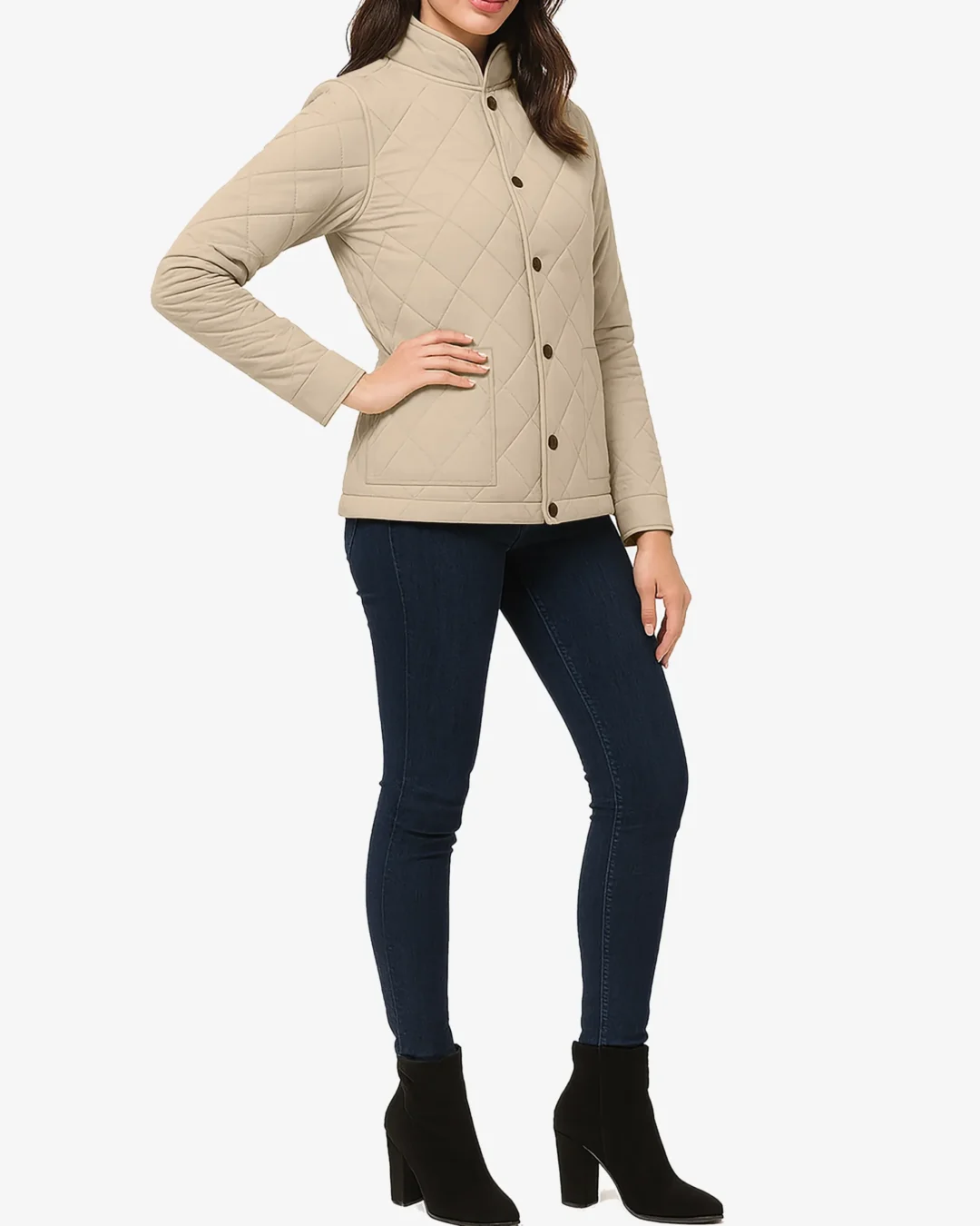 Coral Women’s Quilted Puffer Jacket