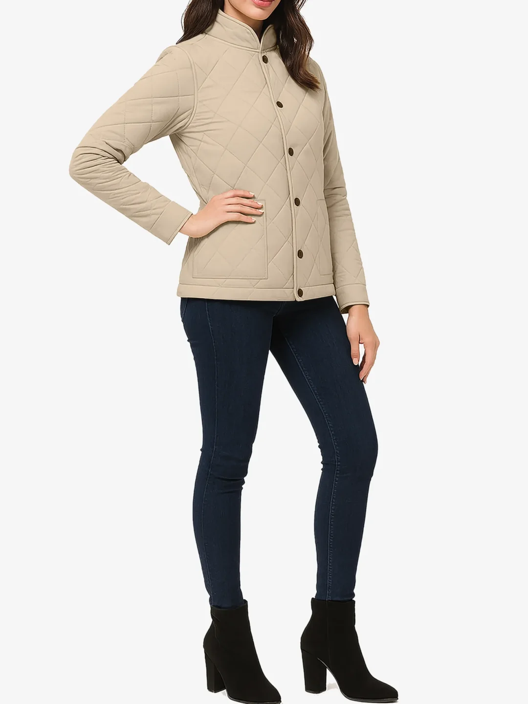 Coral Women’s Quilted Puffer Jacket