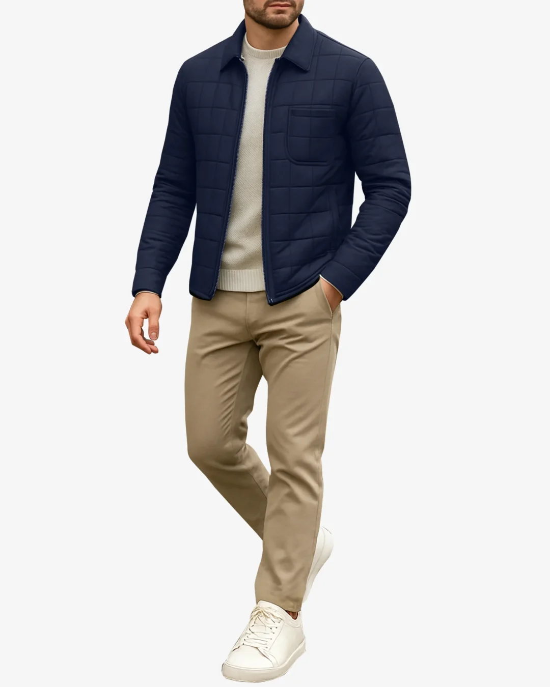 Sheller Men’s Quilted Puffer Jacket