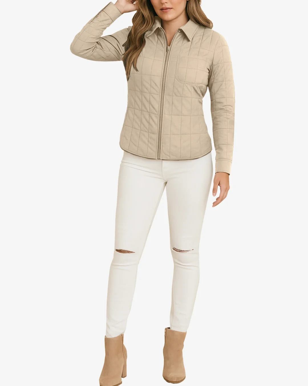 Sheller Womens Quilted Jacket